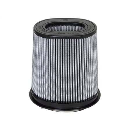 aFe Magnum FLOW Pro DRY S Air Filter 6.75x4.75 Flange 8.25x6.25 Base (Mt2) 7.25x5 Top 8.5 Height