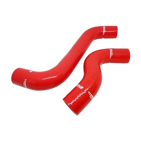 Torque Solution 2015+ Subaru WRX / 2014+ Forester XT Silicone Radiator Hose Kit - Red