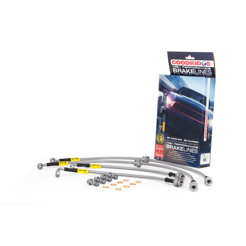 Goodridge 02 Nissan Altima 3.5L V6 Brake Lines