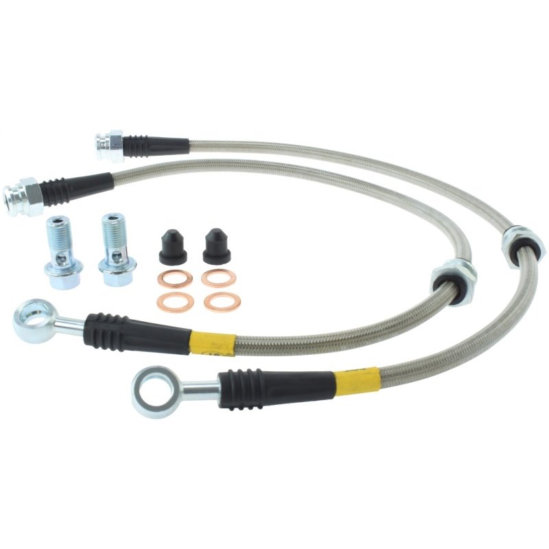 StopTech 14-16 Mazda 6 Stainless Steel Front Brake Lines