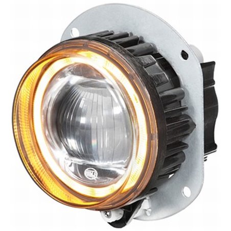 Hella 90mm LED L4060 High Beam Module w/ Indicator w/o Pulse Generator