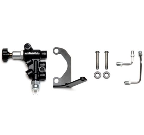 Wilwood Tandem Master Cylinder Mounting Bracket R/H Kit w/ Prop Valve