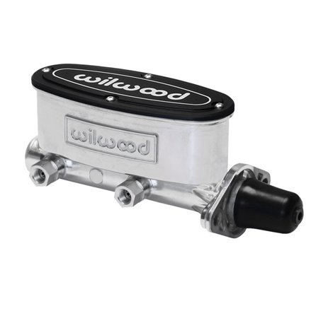 Wilwood High Volume Tandem Master Cylinder - 1in Bore Ball Burnished