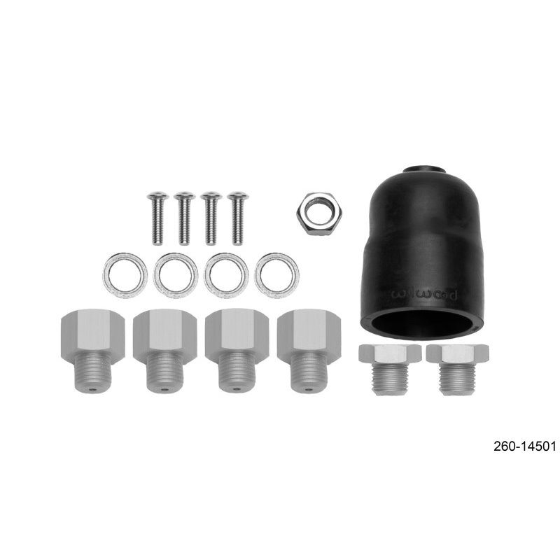 Wilwood Hardware Kit Tandem Master Cylinder - 7/8in & 15/16in Bore