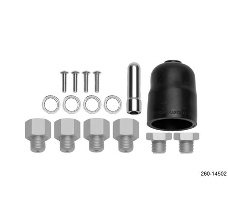 Wilwood Hardware Kit Tandem Master Cylinder - 1.00in & 1 1/8inin Bore