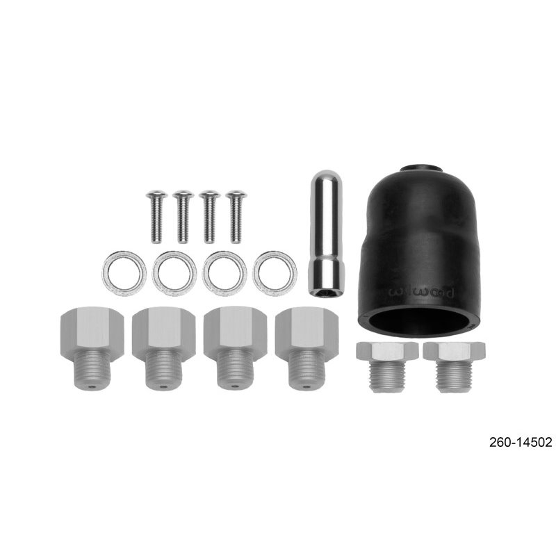 Wilwood Hardware Kit Tandem Master Cylinder - 1.00in & 1 1/8inin Bore