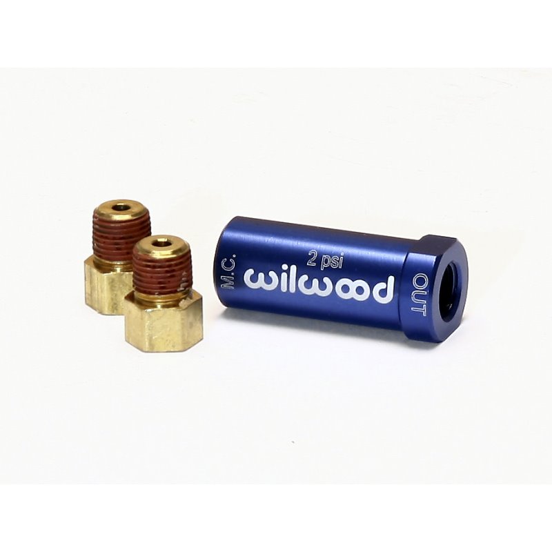 WIL Residual Pressure Valve