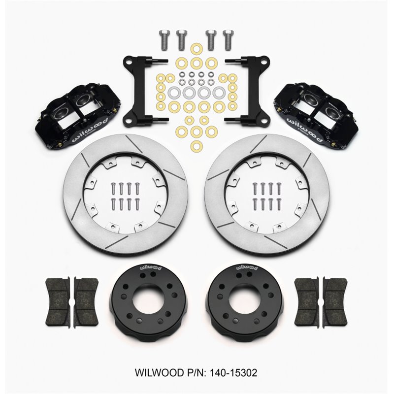 Wilwood Narrow Superlite 6R Front Kit 12.19in 63-87 C10 w/ Wilwood Pro Spindles