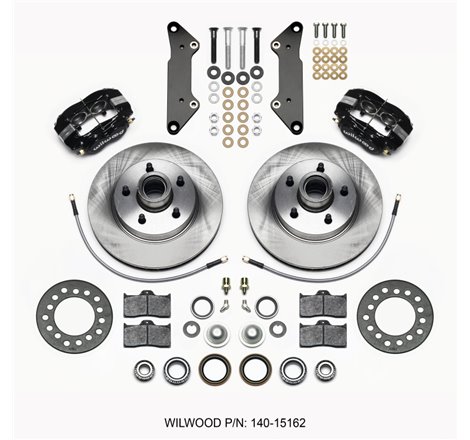 Wilwood Forged Dynalite-M Front Kit 11.88in 1 PC Rotor&Hub Cadillac 1957-60