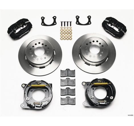 Wilwood Forged Dynalite P/S Park Brake Kit New Big Ford 2.50in offset Staggrd Shock