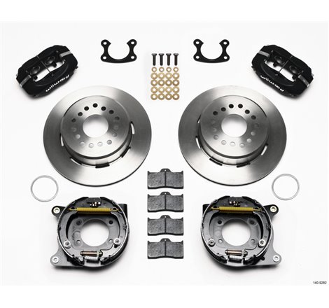 Wilwood Forged Dynalite P/S Park Brake Kit Small Ford 2.50in Offset