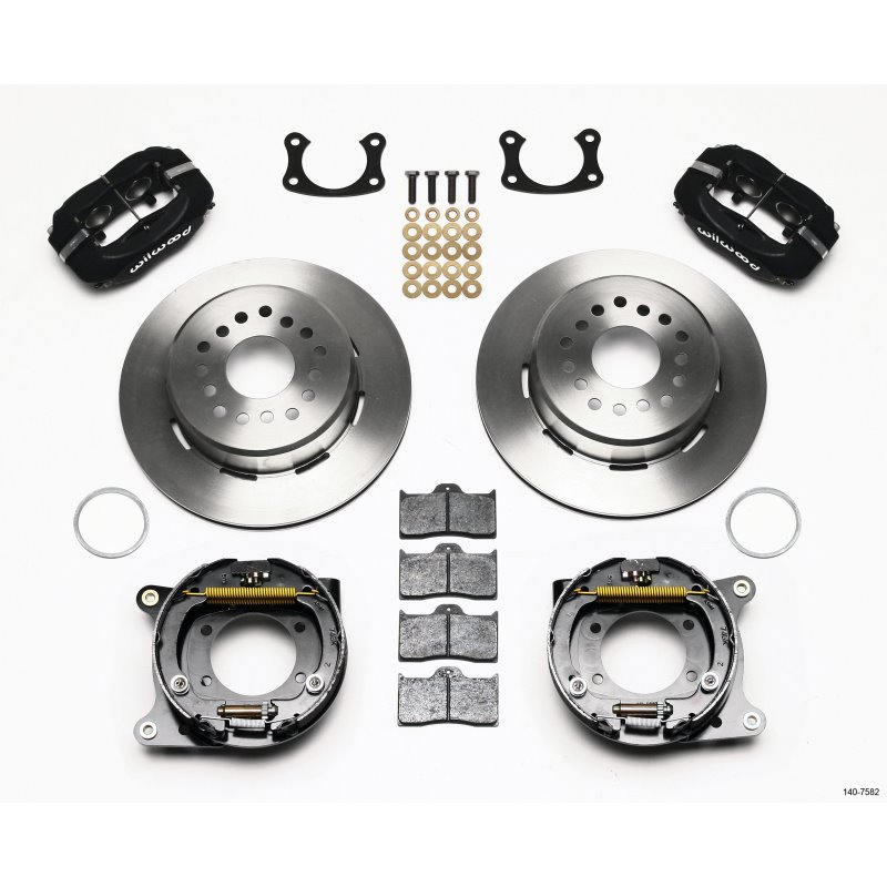 Wilwood Forged Dynalite P/S Park Brake Kit New Big Ford 2.36in Offset