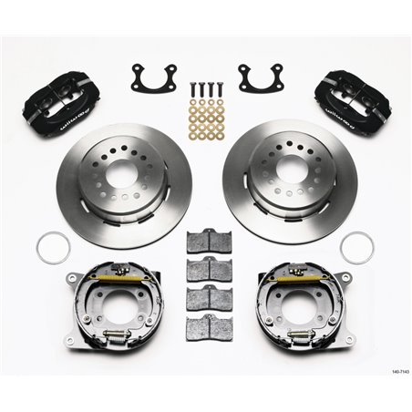 Wilwood Forged Dynalite P/S Park Brake Kit Small Ford 2.66in Offset