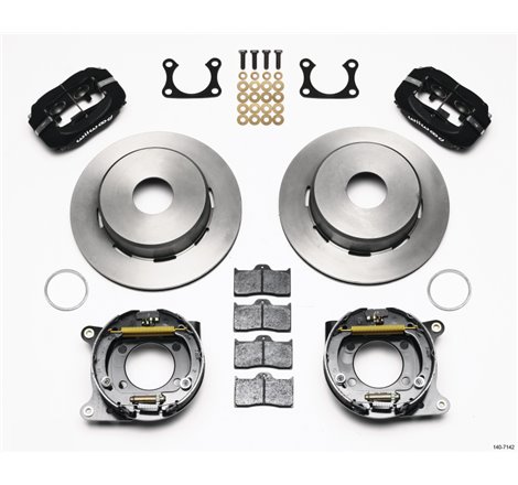 Wilwood Forged Dynalite P/S Park Brake Kit Big Ford 2.36in Offset Currie Blank