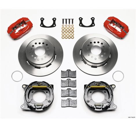 Wilwood Forged Dynalite P/S Park Brake Kit Red New Big Ford 2.50in Offset