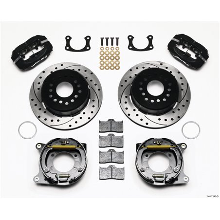 Wilwood Forged Dynalite P/S Park Brake Kit Drilled New Big Ford 2.50in Offset