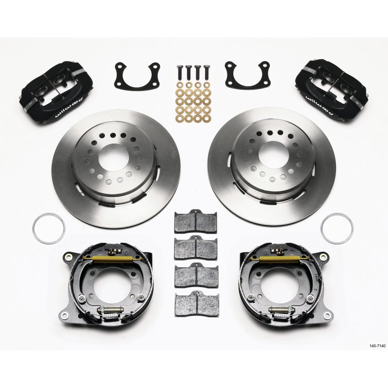 Wilwood Forged Dynalite P/S Park Brake Kit New Big Ford 2.50in Offset