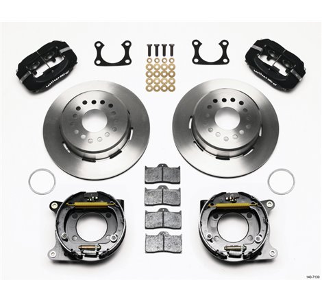 Wilwood Forged Dynalite P/S Park Brake Kit Big Ford 2.36in Offset