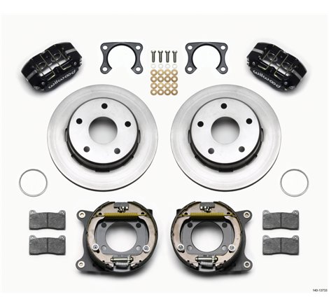 Wilwood Dynapro Lug Mount P/S Park Brake Kit Big Ford 2.00in Off Bronco 5 x 5.50