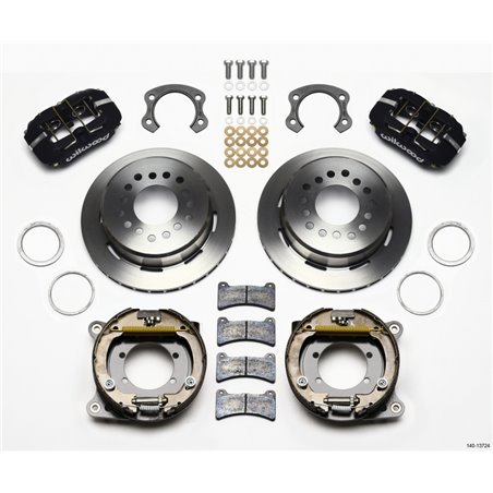 Wilwood Dynapro Low-Profile 11.00in P-Brake Kit Ford 8.8 Special w/2.50in Offset-5 Lug