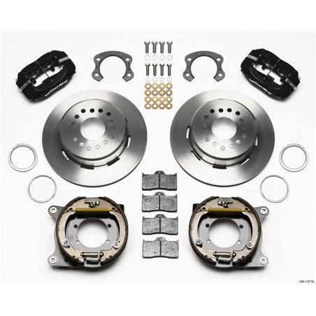 Wilwood Forged Dynalite P/S Park Brake Kit Ford 8.8 Special w/2.50in Offset-5 Lug