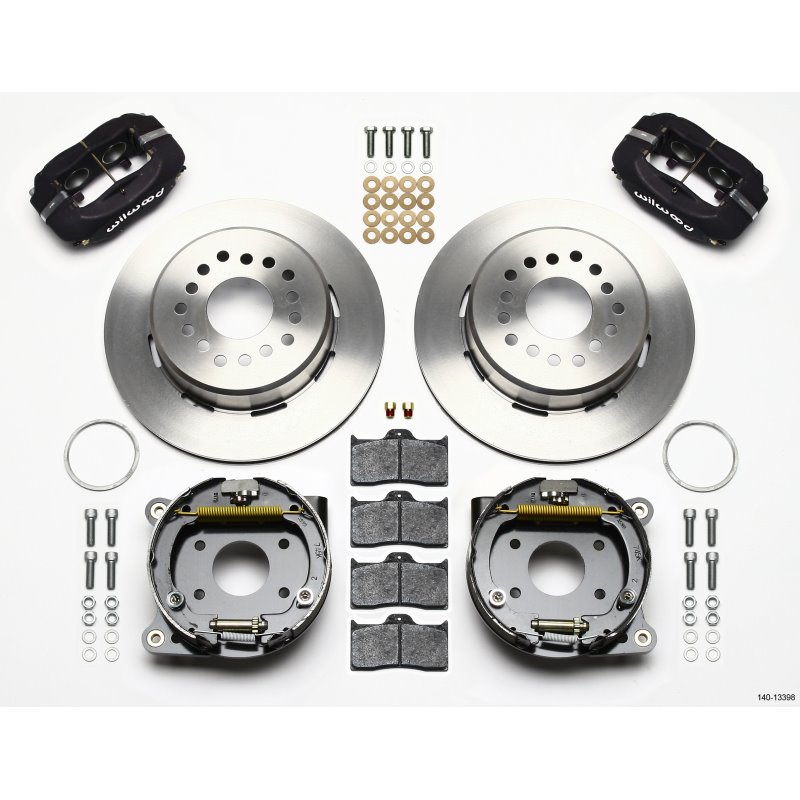 Wilwood Forged Dynalite P/S Park Brake Kit AMC 71-74 2.60in Offset