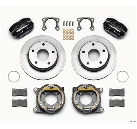 Wilwood Dynapro Lug Mount P/S Park Brake Kit Big Ford 2.36in Off Bronco 5 x 5.50