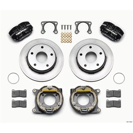 Wilwood Dynapro Lug Mount P/S Park Brake Kit Big Ford 2.36in Off Bronco 5 x 5.50