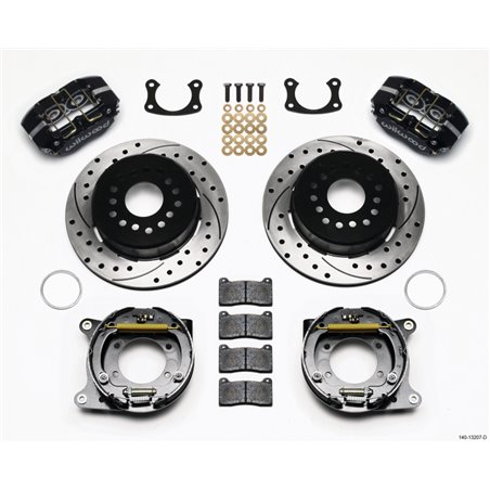 Wilwood Dynapro Dust-Boot P/S Park Brake Kit Drilled New Big Ford 2.50in Offset