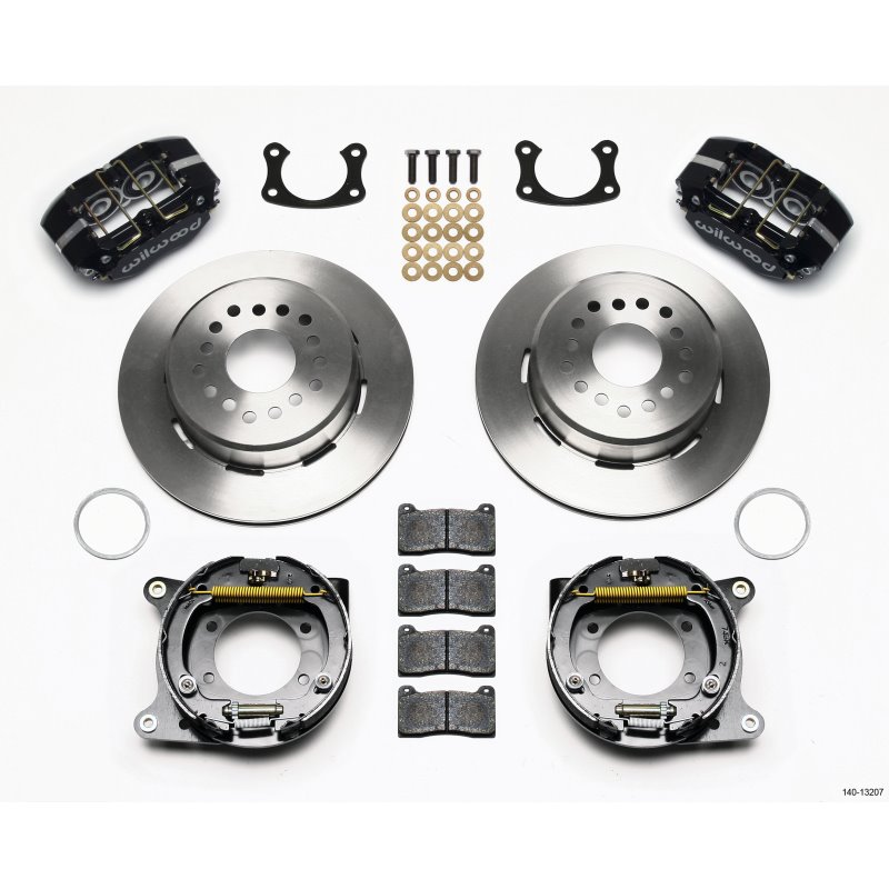 Wilwood Dynapro Dust-Boot P/S Park Brake Kit New Big Ford 2.50in Offset