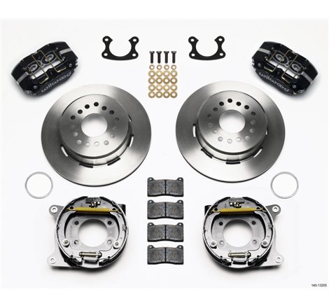 Wilwood Dynapro Dust-Boot P/S Park Brake Kit Small Ford 2.66in Offset