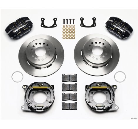 Wilwood Dynapro Lug Mount P/S Park Brake Kit New Big Ford 2.50in Offset