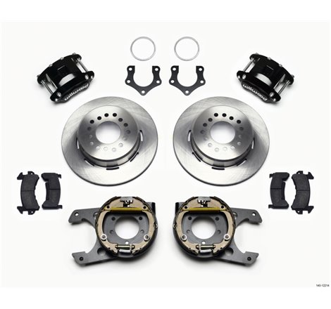 Wilwood D154 P/S Park Brake Kit Mopar/Dana 2.36in Off w/Snap Ring Brng