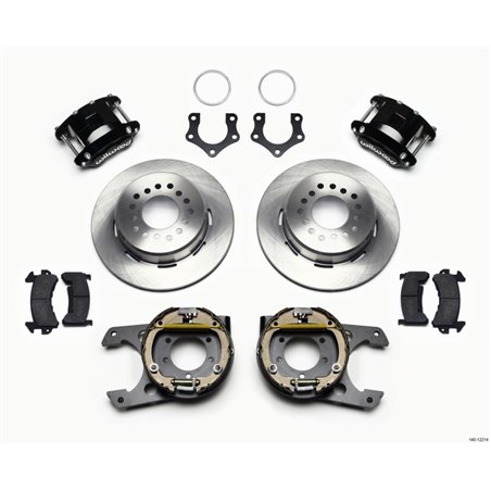 Wilwood D154 P/S Park Brake Kit Mopar/Dana 2.36in Off w/Snap Ring Brng