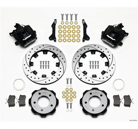 Wilwood Combination Parking Brake Rear Kit 12.19in Drilled 2006-Up Civic / CRZ