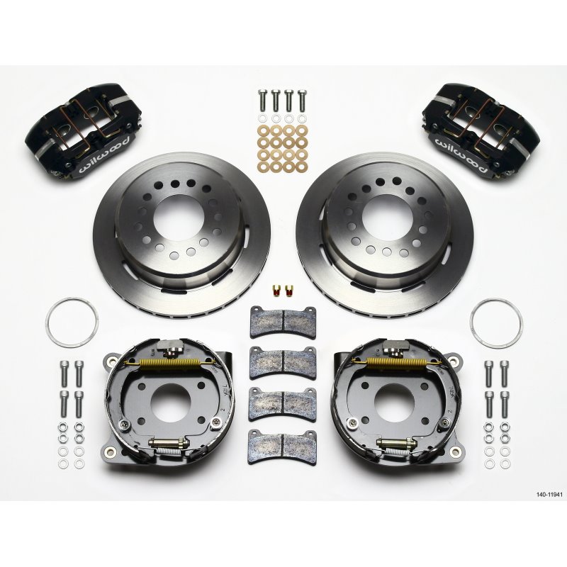 Wilwood Dynapro Low-Profile 11.00in P-Brake Kit AMC 71-74 2.60in Offset