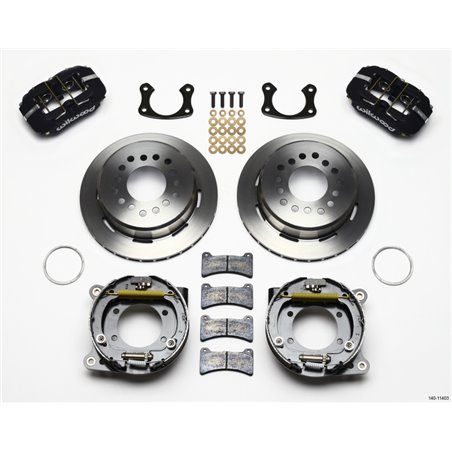 Wilwood Dynapro Low-Profile 11.00in P-Brake Kit Small Ford 2.50in Offset