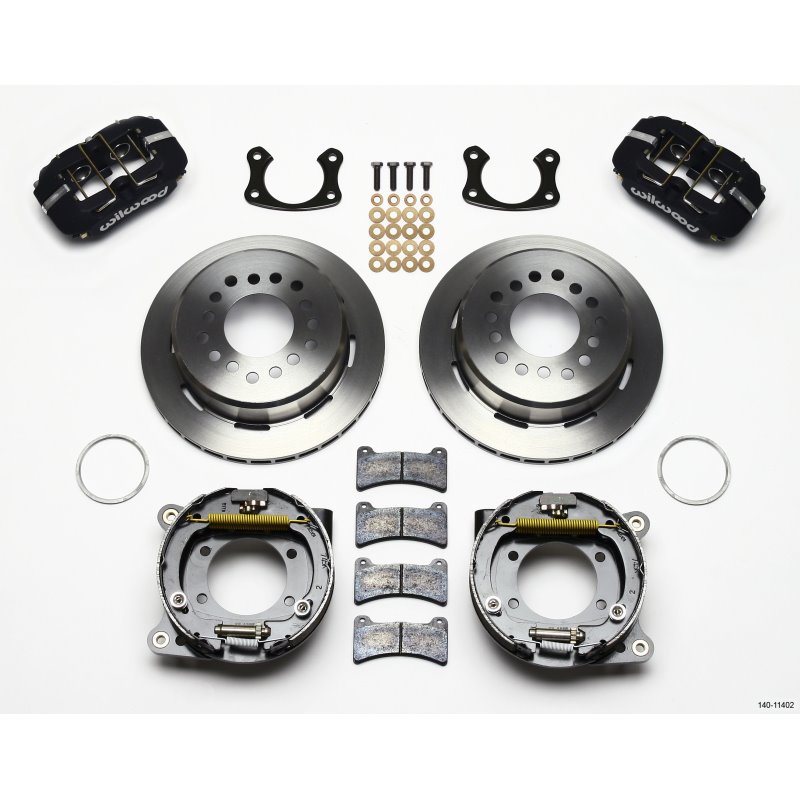 Wilwood Dynapro Low-Profile 11.00in P-Brake Kit New Big Ford 2.36in Offset