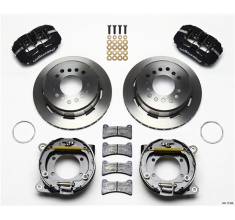 Wilwood Dynapro Low-Profile 11.00in P-Brake Kit Ford 8.8 w/2.50in Offset-5 Lug