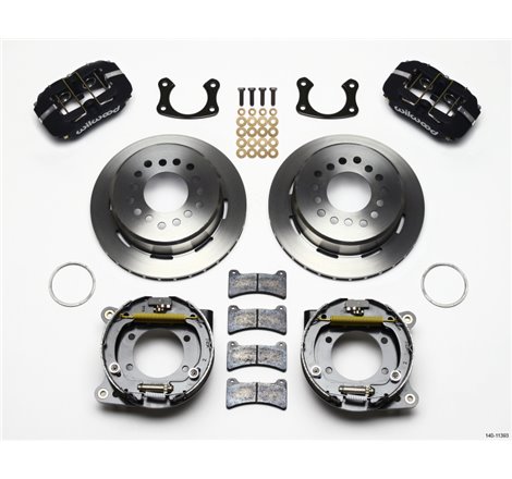 Wilwood Dynapro Low-Profile 11.00in P-Brake Kit Small Ford 2.66in Offset