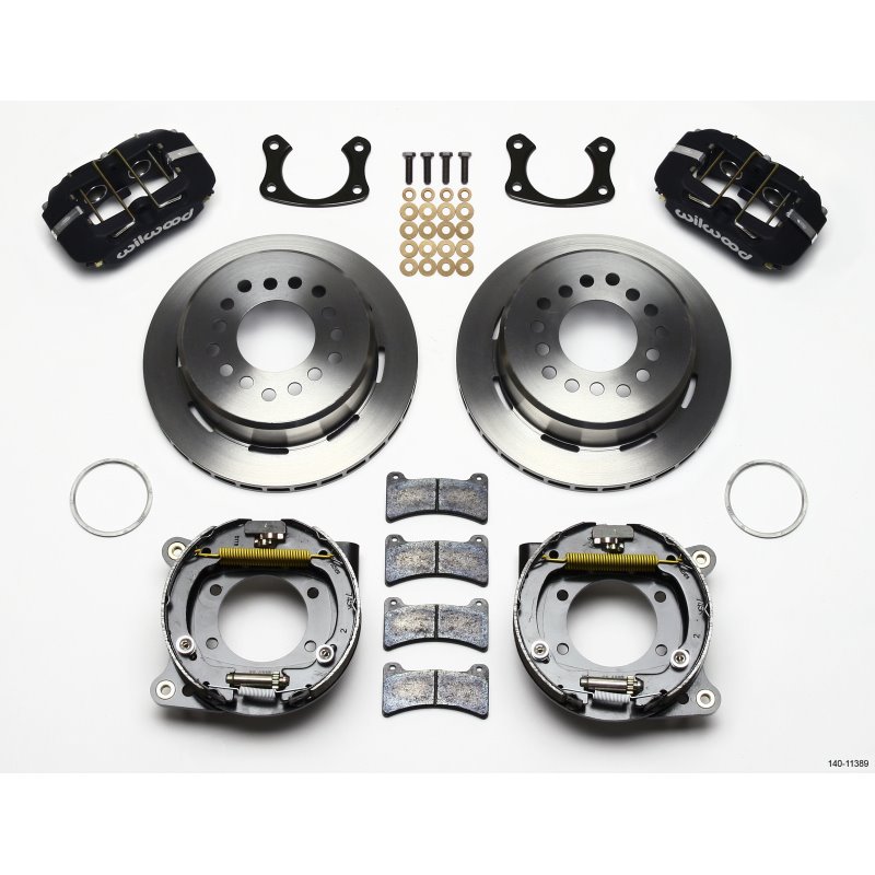 Wilwood Dynapro Low-Profile 11.00in P-Brake Kit New Big Ford 2.50in Offset