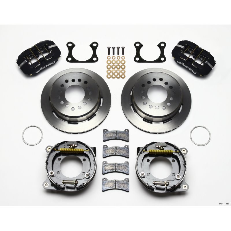 Wilwood Dynapro Low-Profile 11.00in P-Brake Kit Big Ford 2.36in Offset