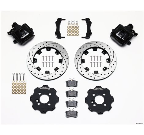 Wilwood Combination Parking Brake Rear Kit 11.75in Drilled Mini Cooper