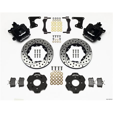 Wilwood Combination Parking Brake Rear Kit 11.00in Drilled Civic / Integra Drum 2.71 Hub Offset