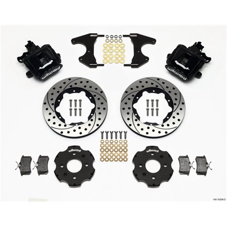 Wilwood Combination Parking Brake Rear Kit 11.00in Drilled Civic / Integra Drum 2.46 Hub Offset