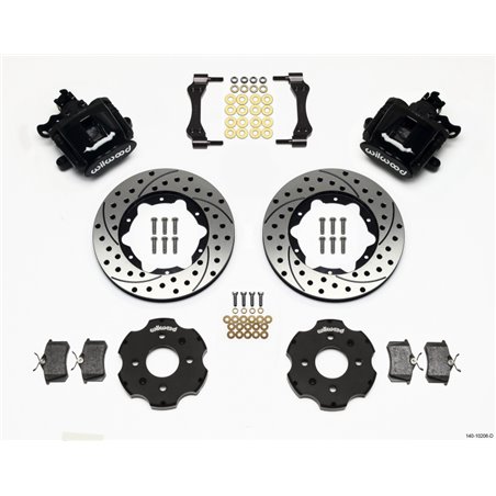 Wilwood Combination Parking Brake Rear Kit 11.00in Drilled Civic / Integra Disc 2.39 Hub Offset