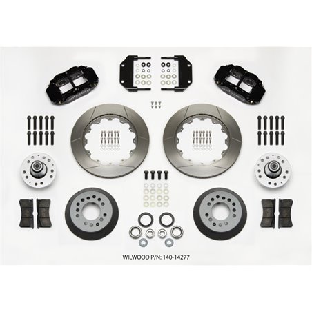 Wilwood Narrow Superlite 6R Front Hub Kit 14.00in Magnum Force Drop Spindle