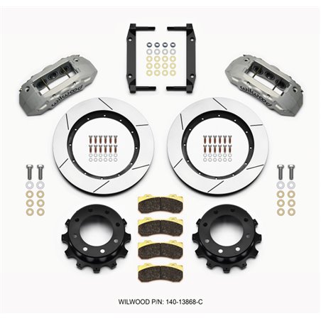 Wilwood TX6R Rear Kit 15.50in Clear Ano 2005-2012 Ford F250/F350 4WD