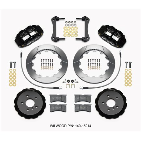 Wilwood Narrow Superlite 6R Front Hat Kit 12.88in 2014-2015 Mini Cooper w/Lines