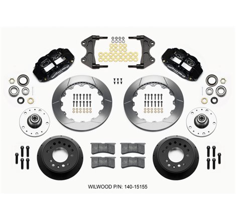 Wilwood Narrow Superlite 6R Front Hub Kit 12.88in WWE ProSpindle (5x4.75in 5x5.00in Hub)